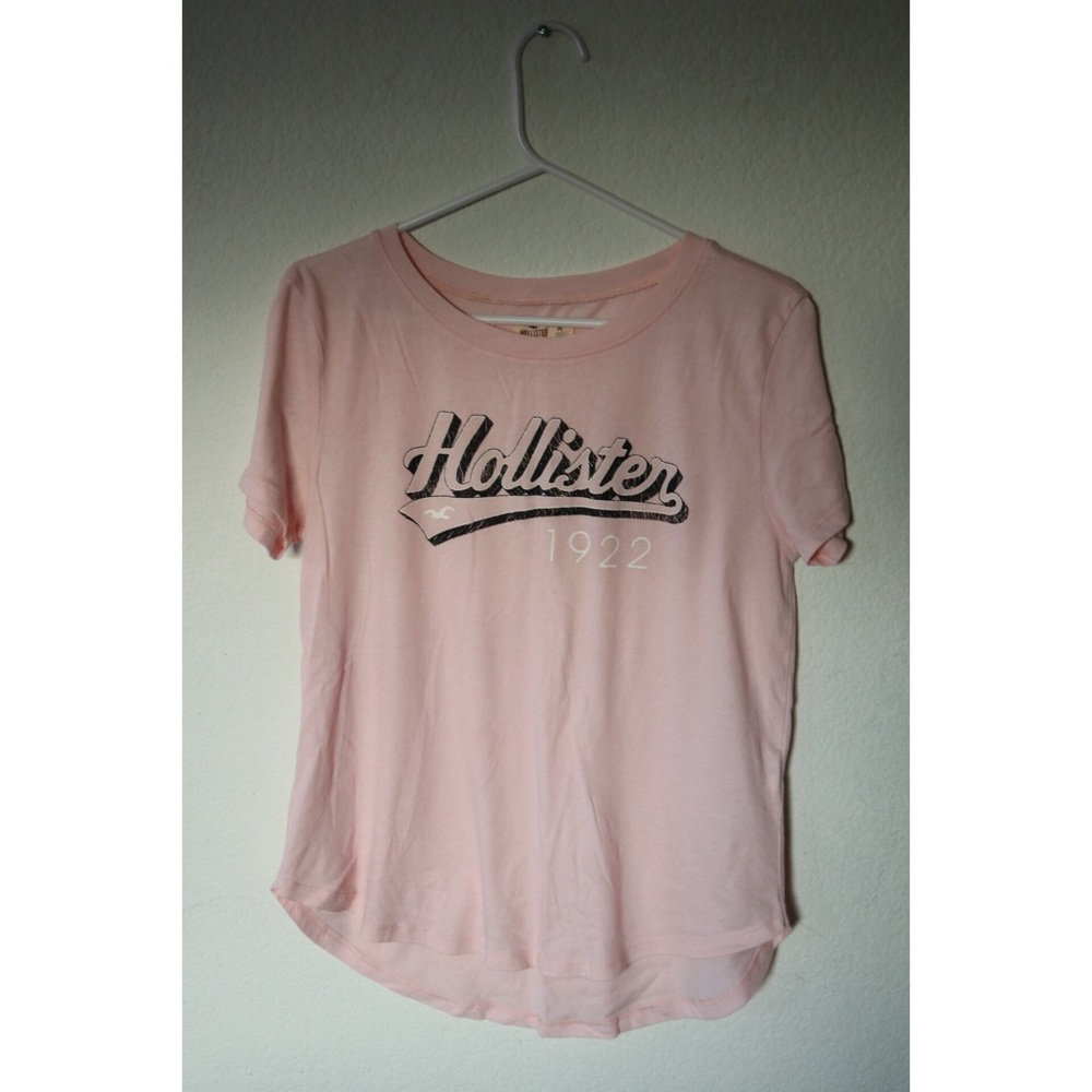 Hollister Graphic Pink Tee